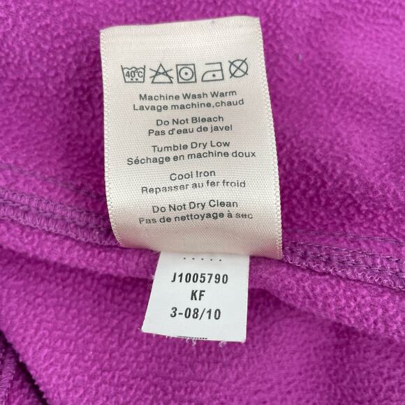 Merrell Fleece Jacket Purple Pink Full Zip Hiking Outdoor Coat Gorpcore Size M - Picture 12 of 12